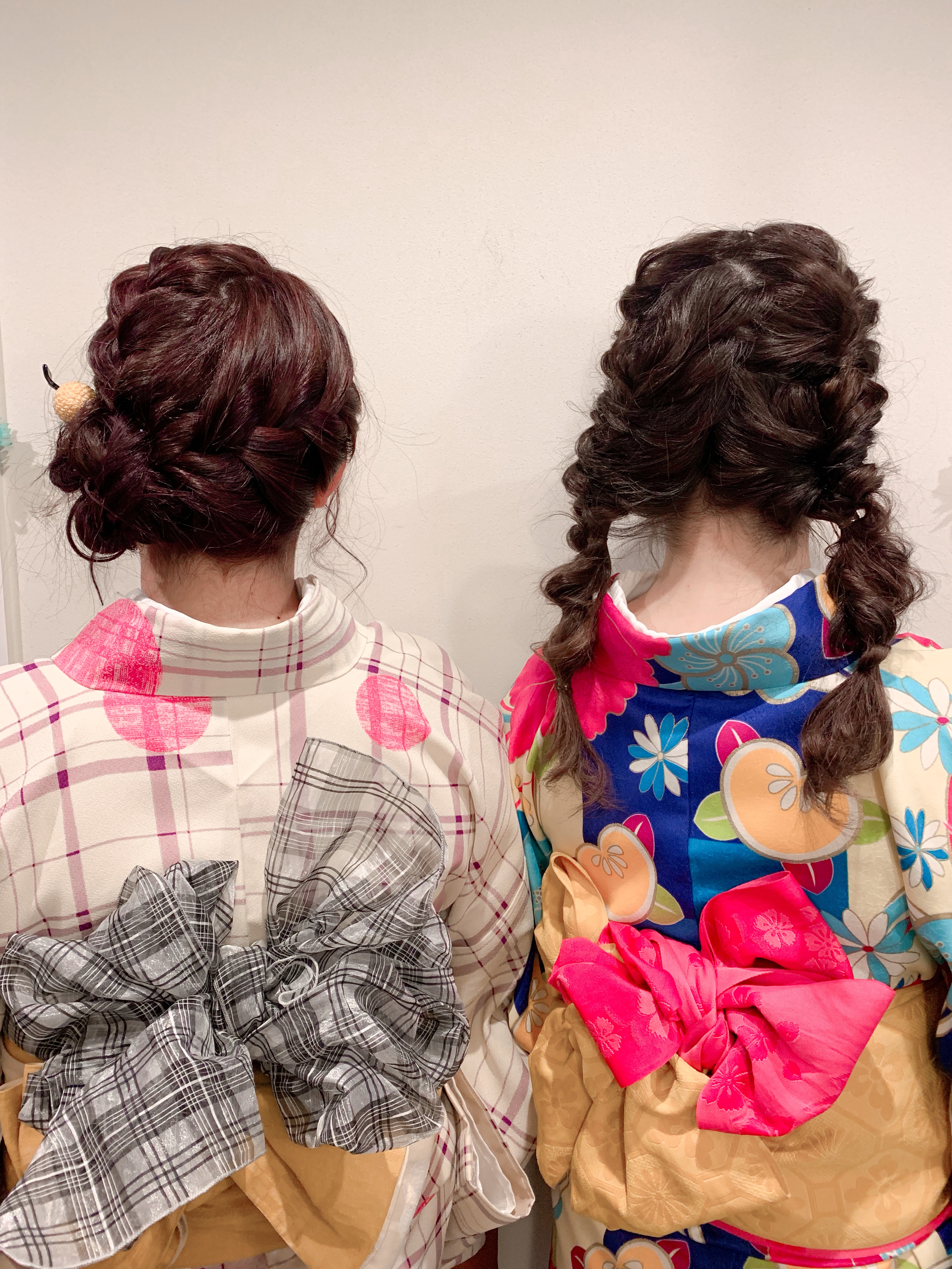 着物ヘアアレンジ