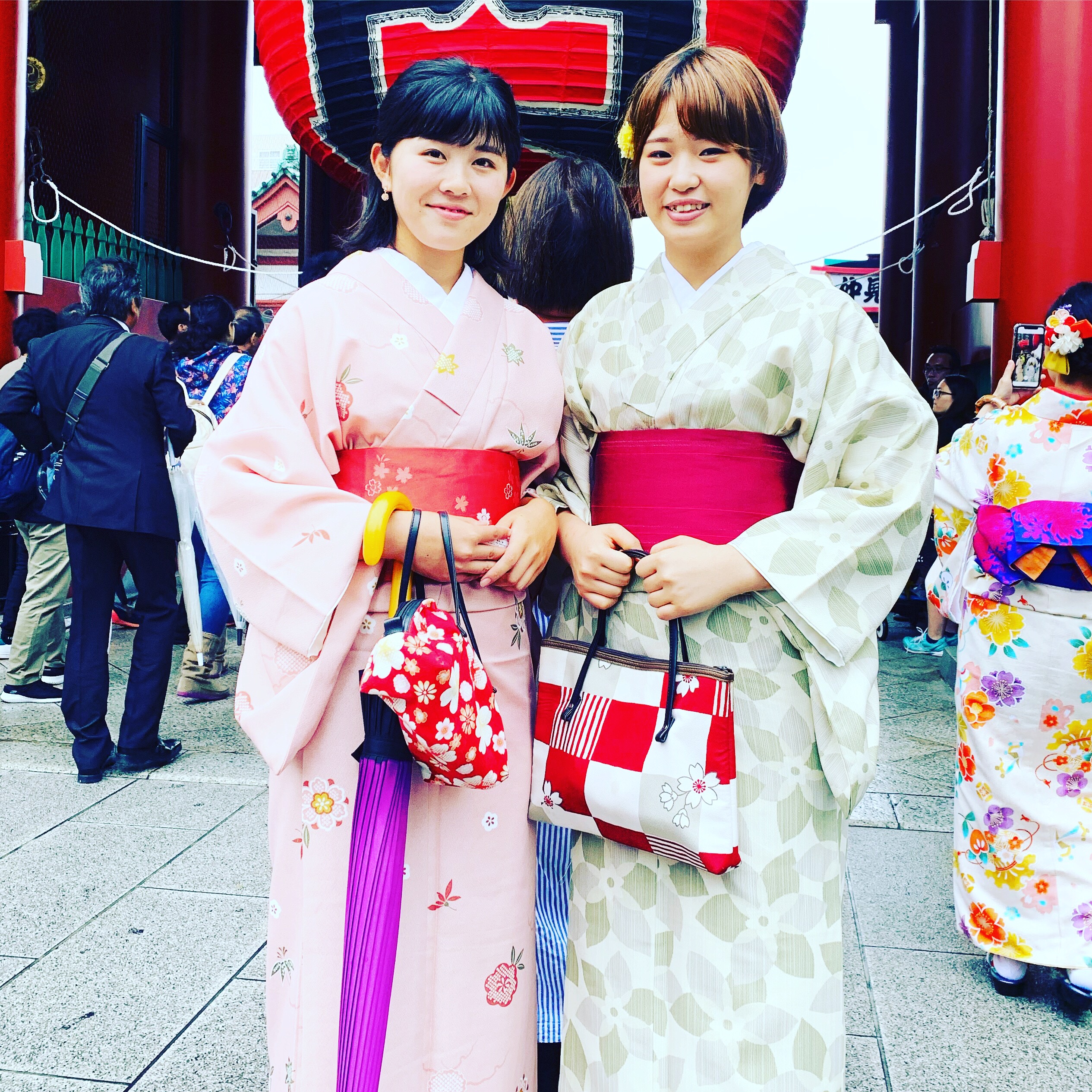 浅草散策、お着物で如何でしょうか?