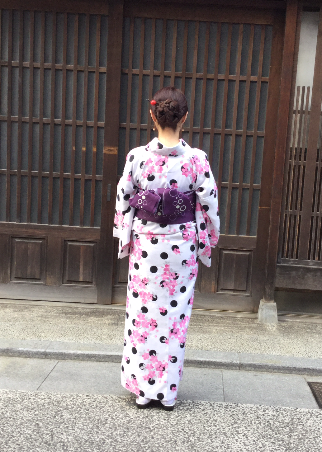 お着物って結構暖かいですね