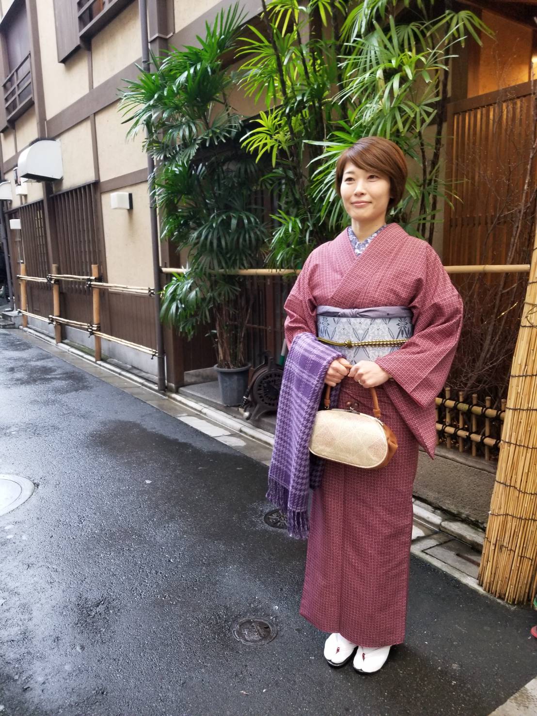 大人着物でお出掛け♪♪