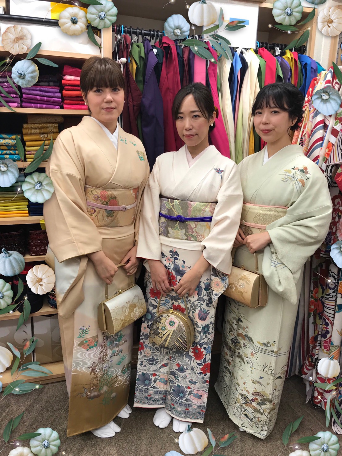 訪問着で結婚式へ♪|着物レンタルVASARA渋谷店