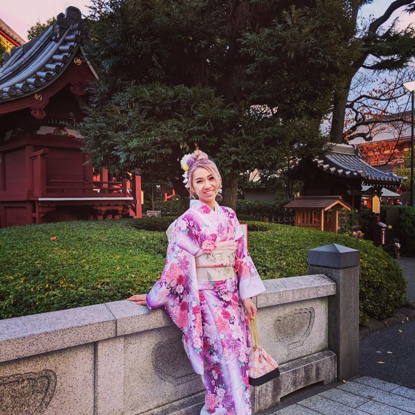 着物で浅草散策♪♪