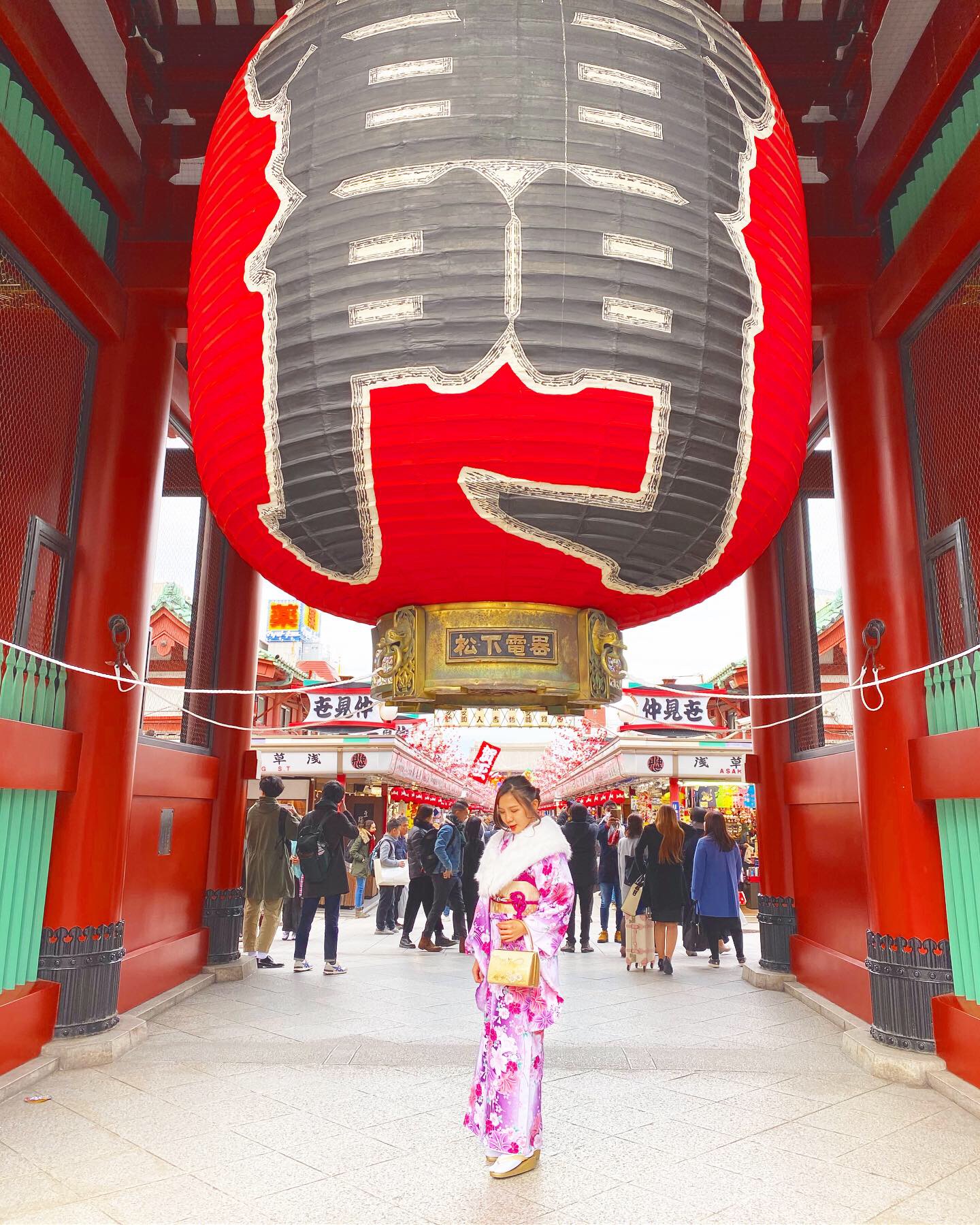 華やかに初詣(*´꒳`*)