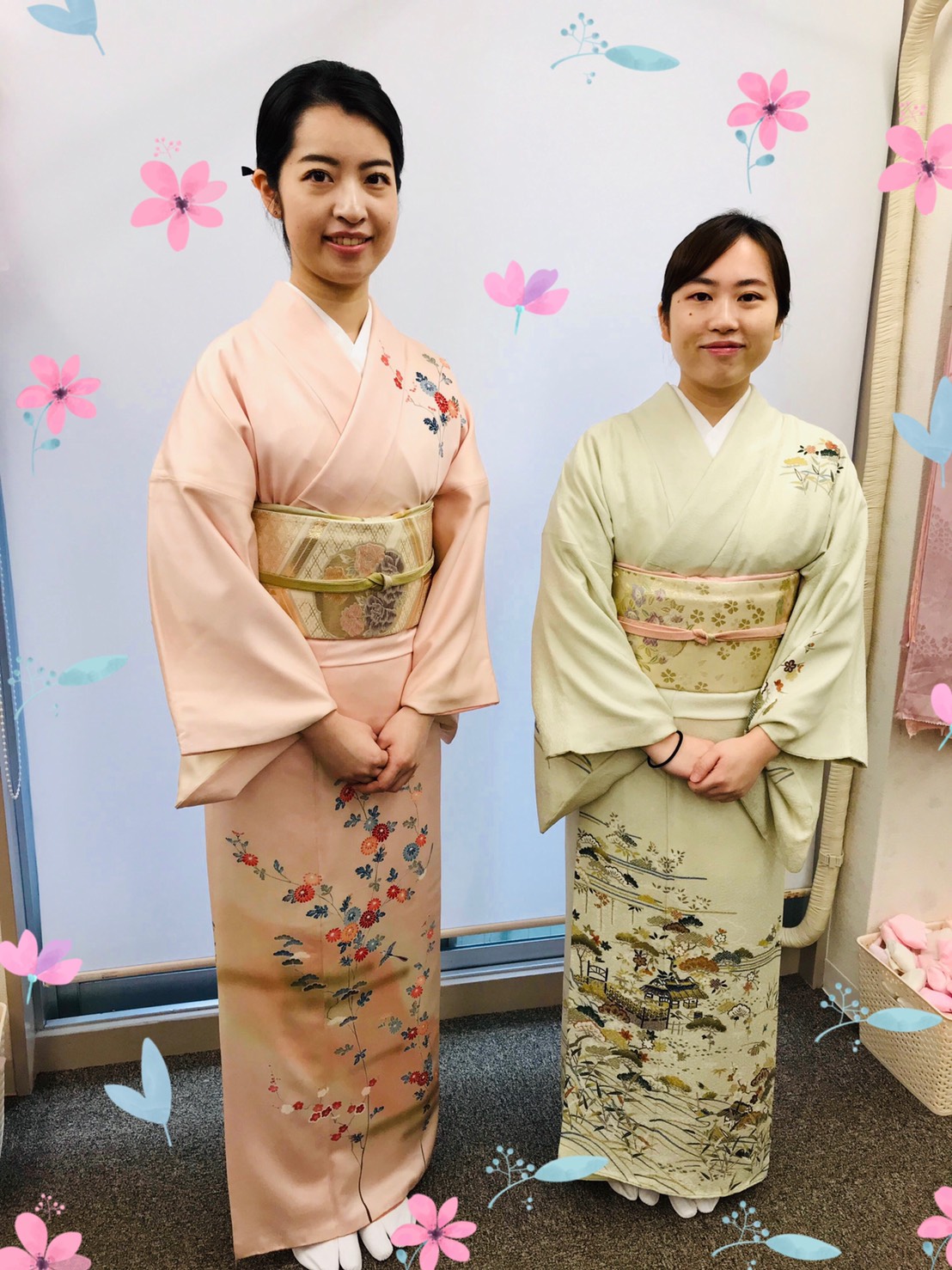 訪問着でお出掛け(*^^*)|着物レンタルVASARA渋谷店
