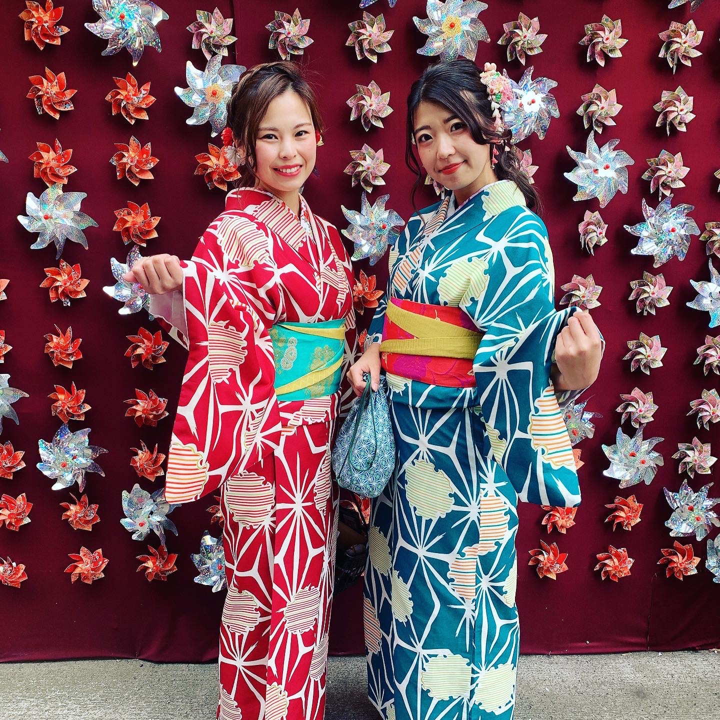 着物で浅草散歩