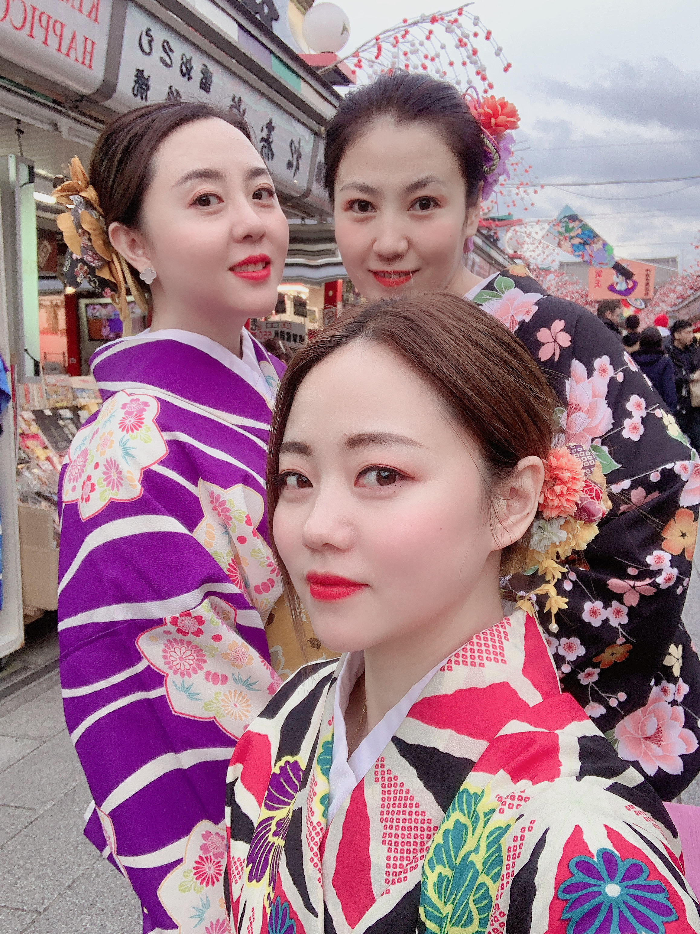 浅草で着物写真を♡