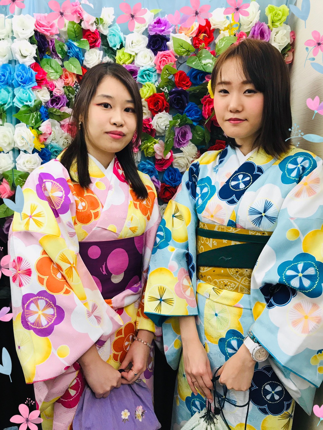 双子コーデ♡|着物レンタルVASARA渋谷店