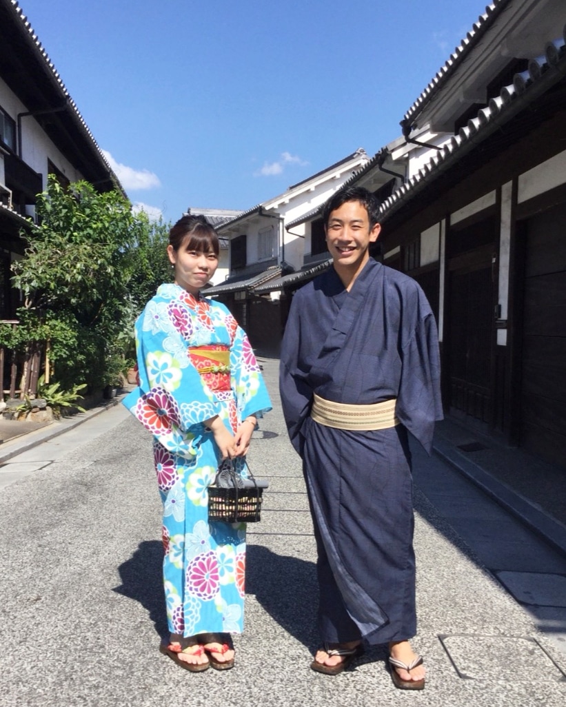 背中を押してくれる町並み