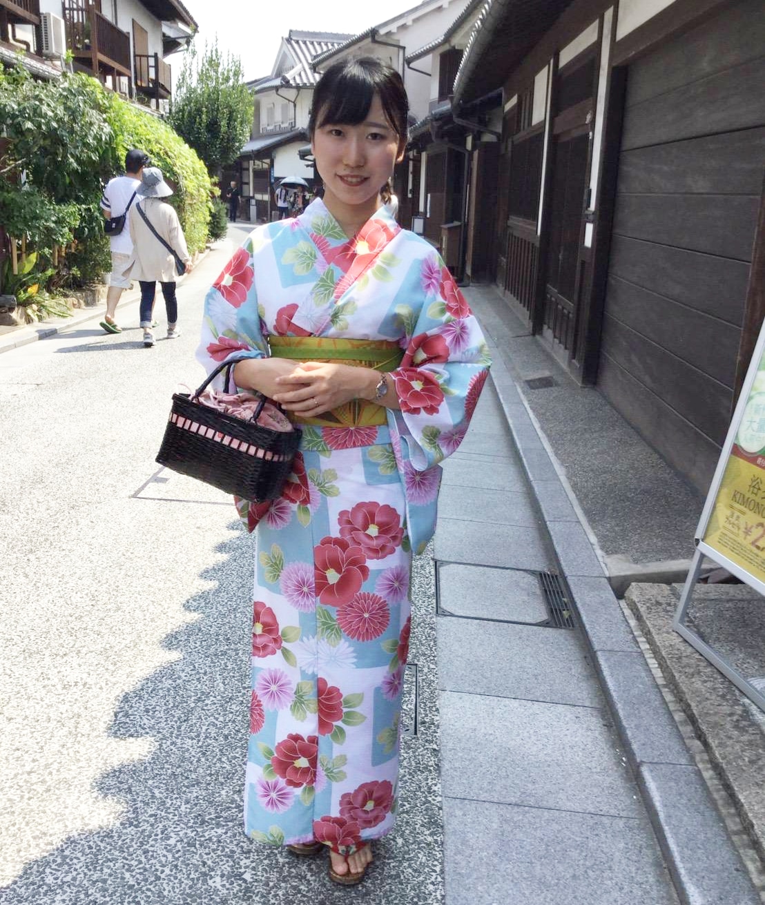 9月中は浴衣でも、お着物でも！
