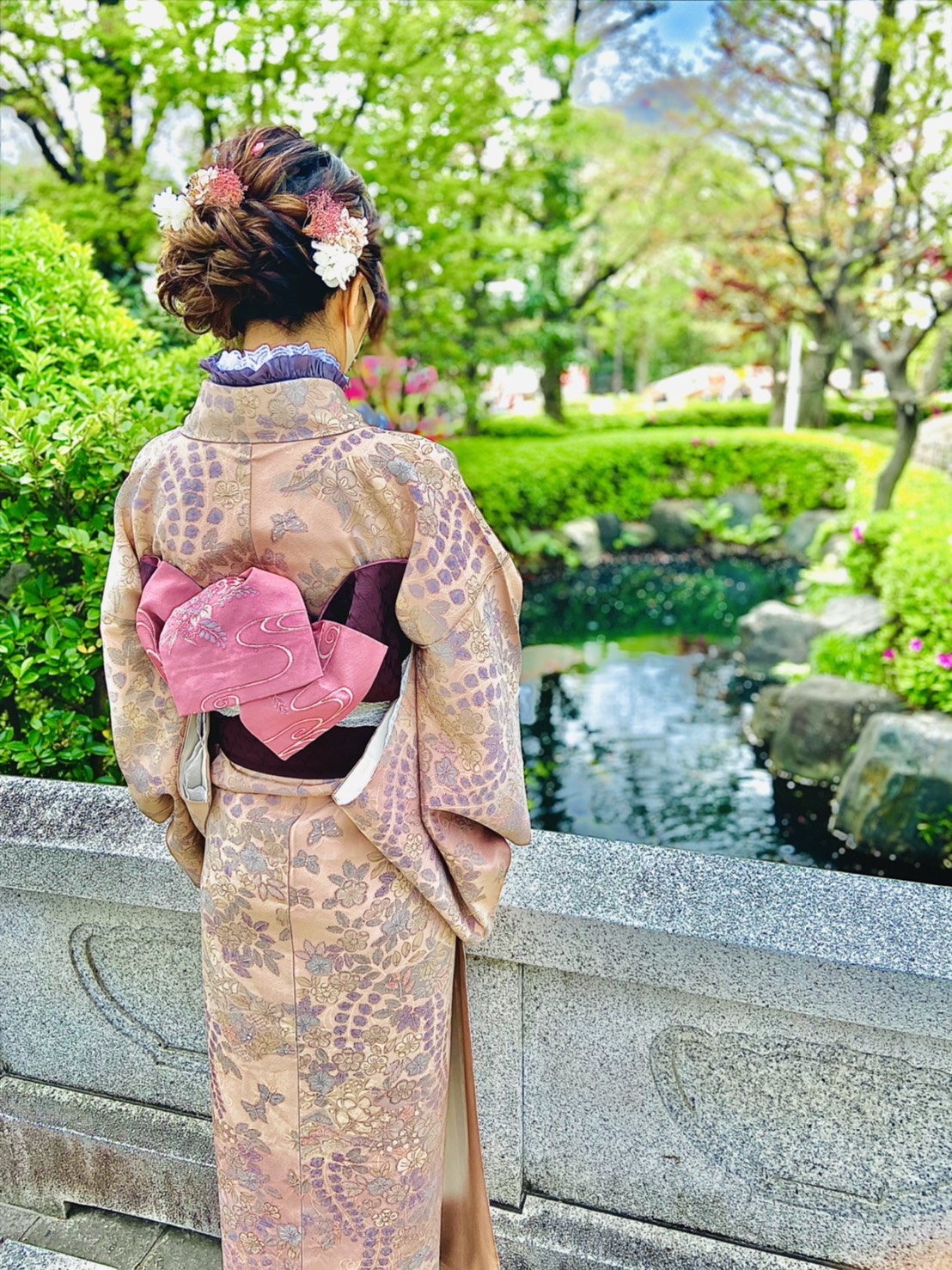 レトロモダンでお花見！