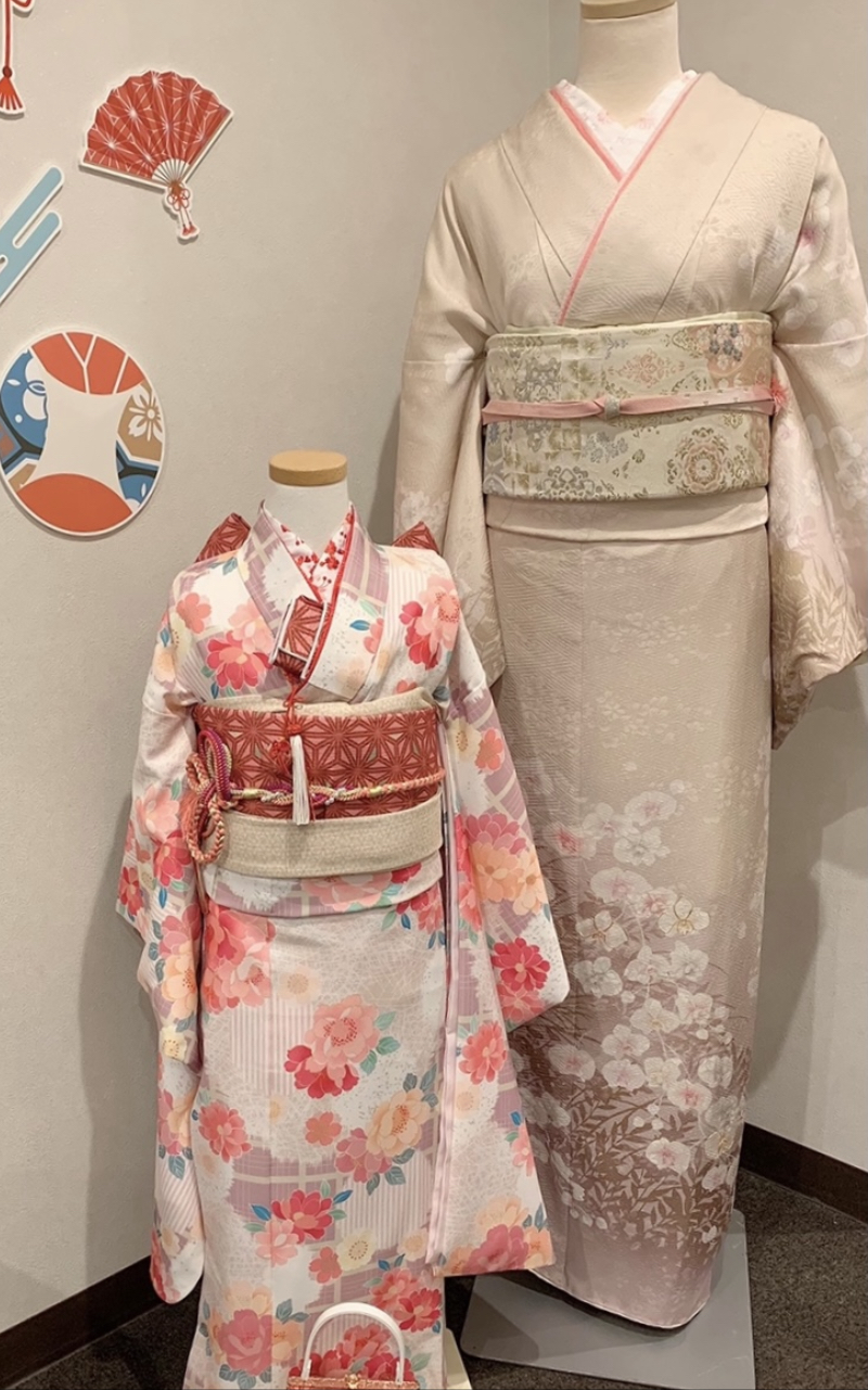 七五三(7歳)×訪問着♡