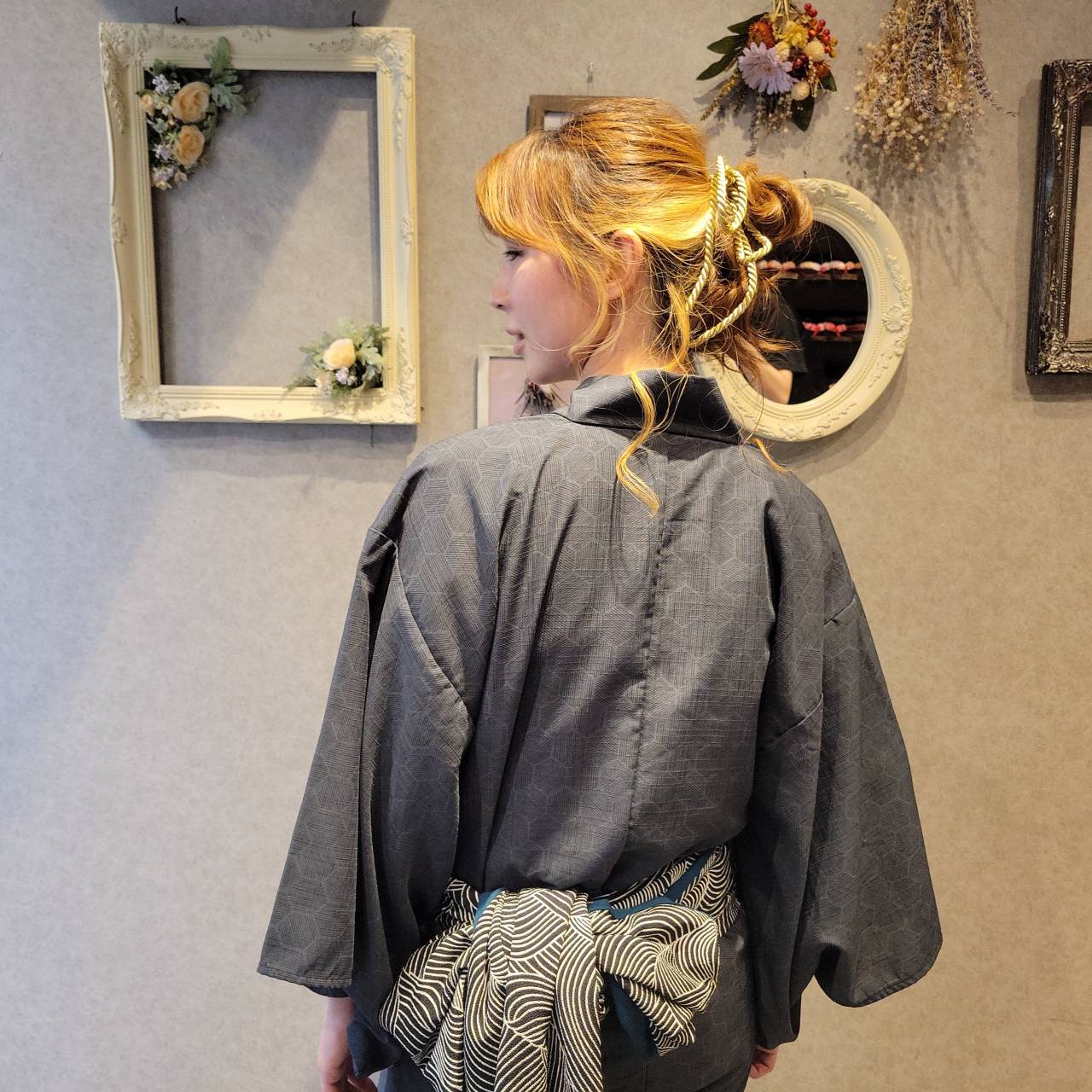 ユニセックス浴衣入荷しています✨
