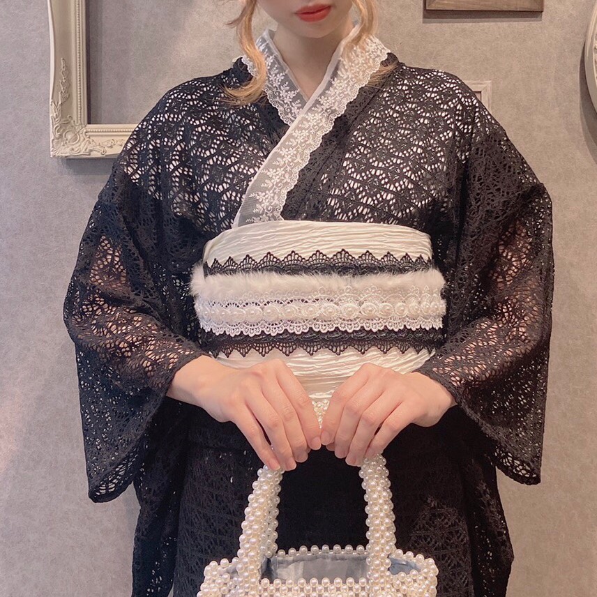 レース浴衣✨