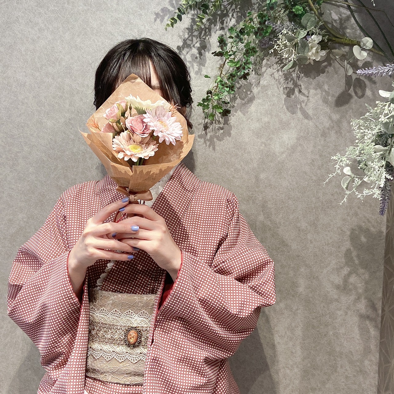 ヘアーセットも素敵に♡