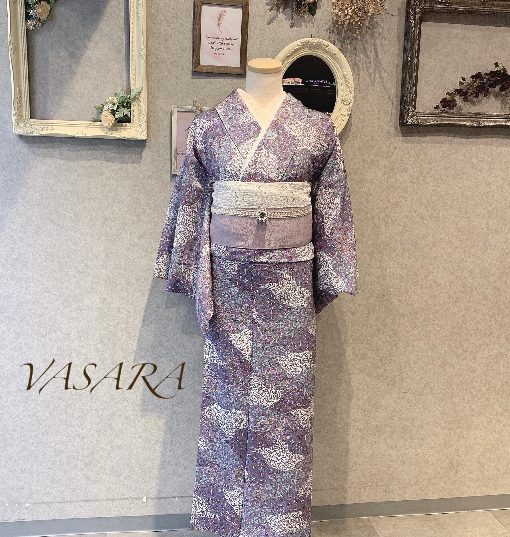 着物で秋晴れの浅草でお出かけ♡