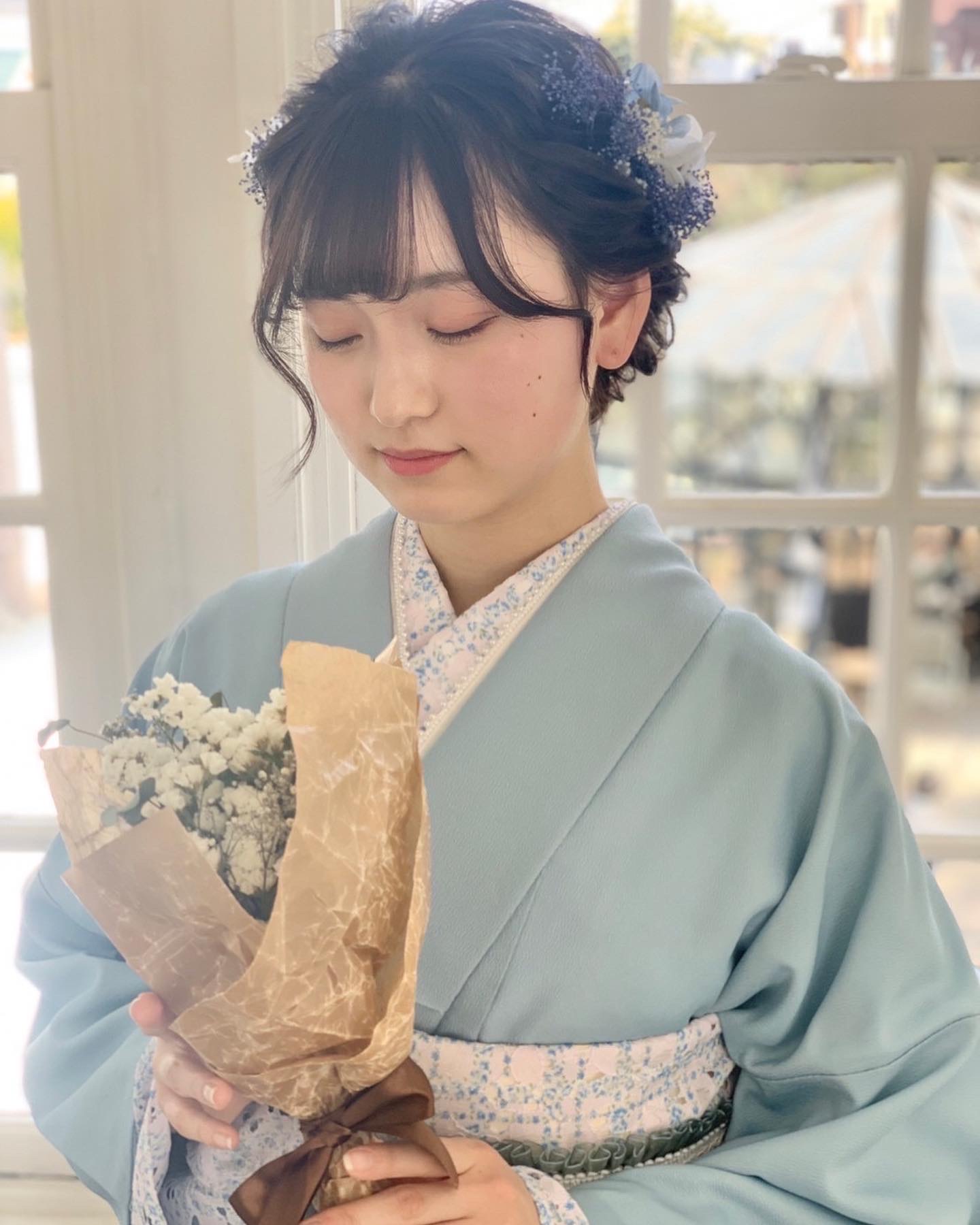 着物でお花見！