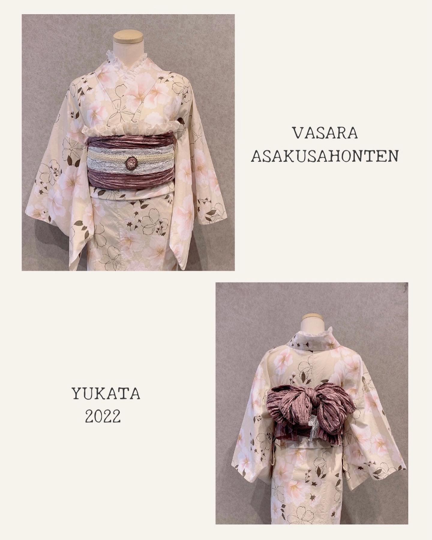 新作浴衣で、大人可愛く♡