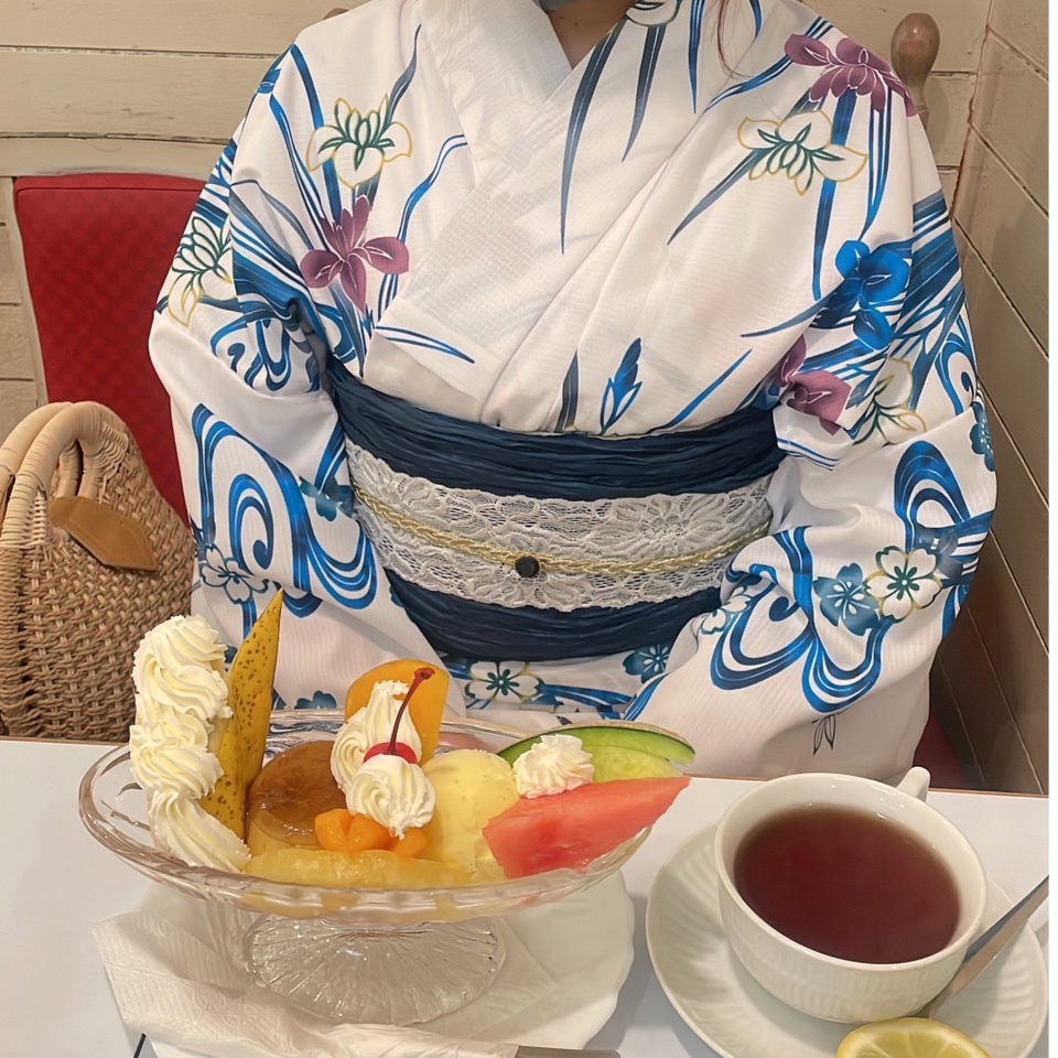 レトロなカフェと浴衣でインスタ映え☆