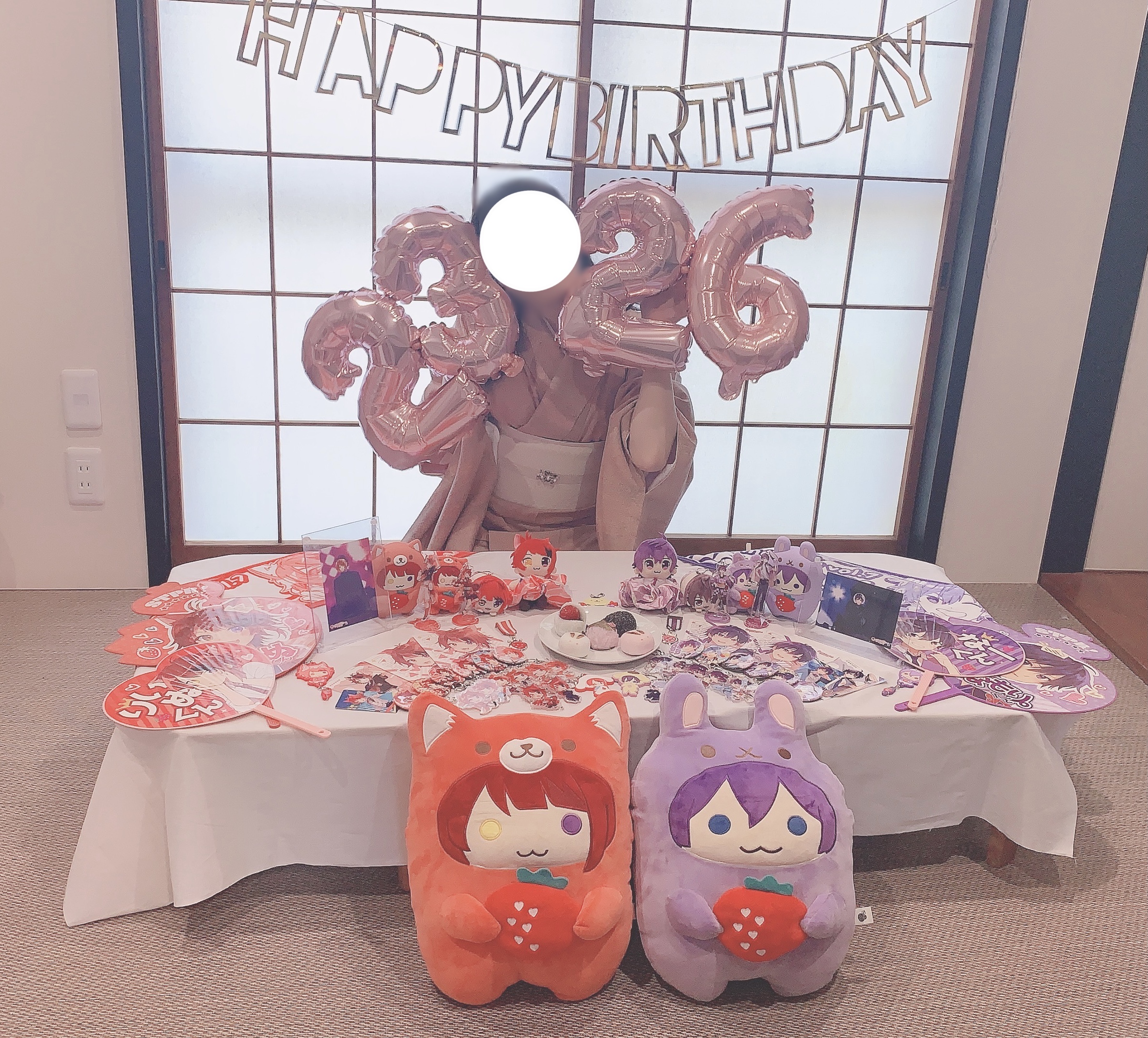推しのBirthdayにお写真撮影♡