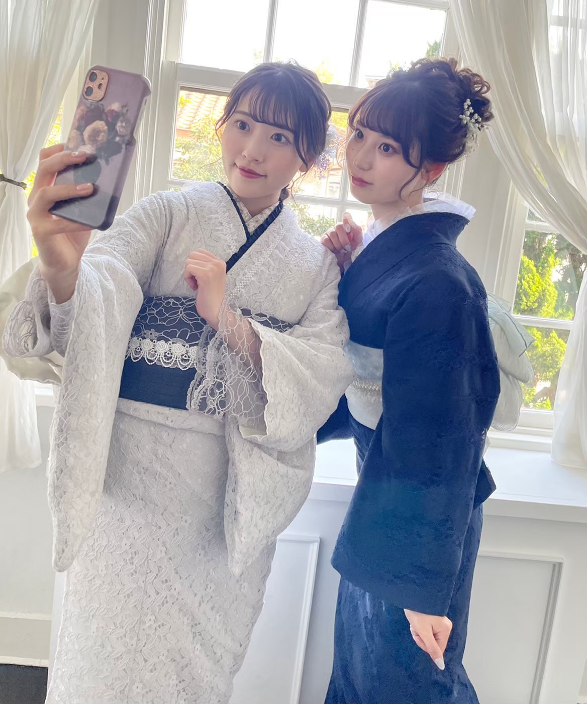 レース着物♡