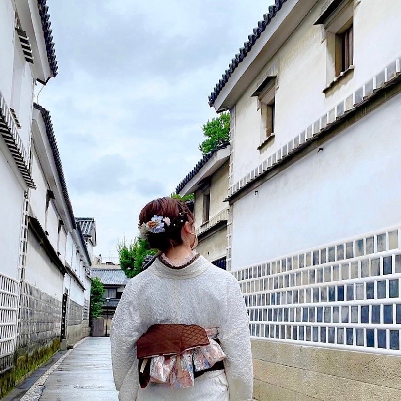 美観地区に写真スポットたくさん☆