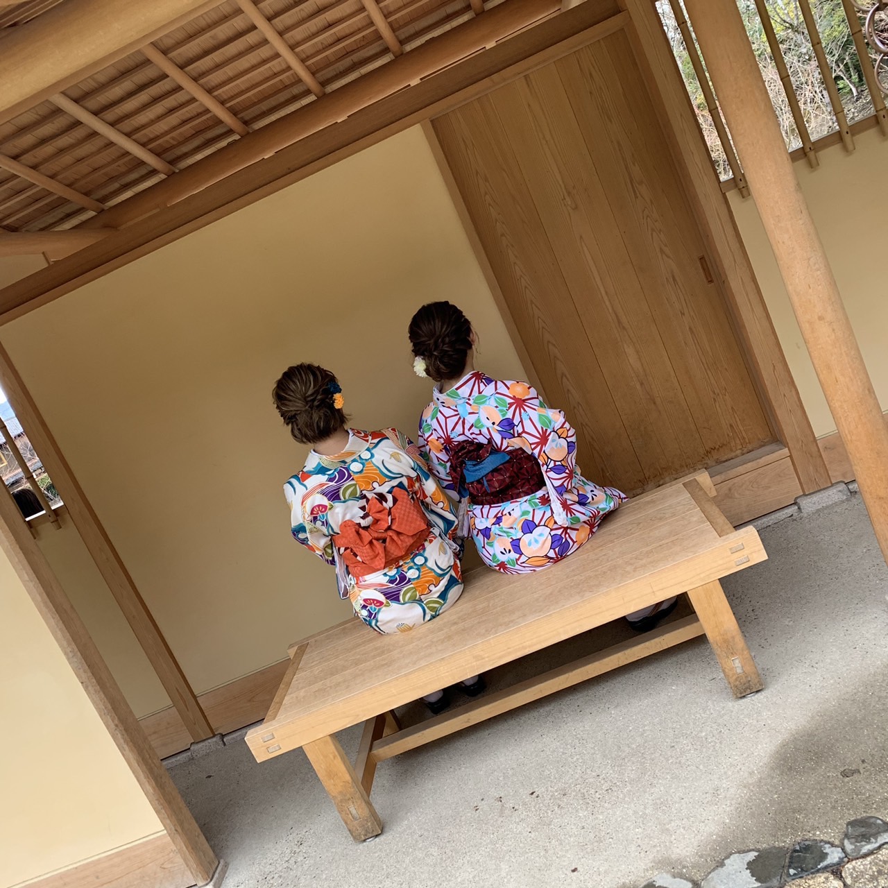 年末年始　着物でお出かけはいかがですか♡