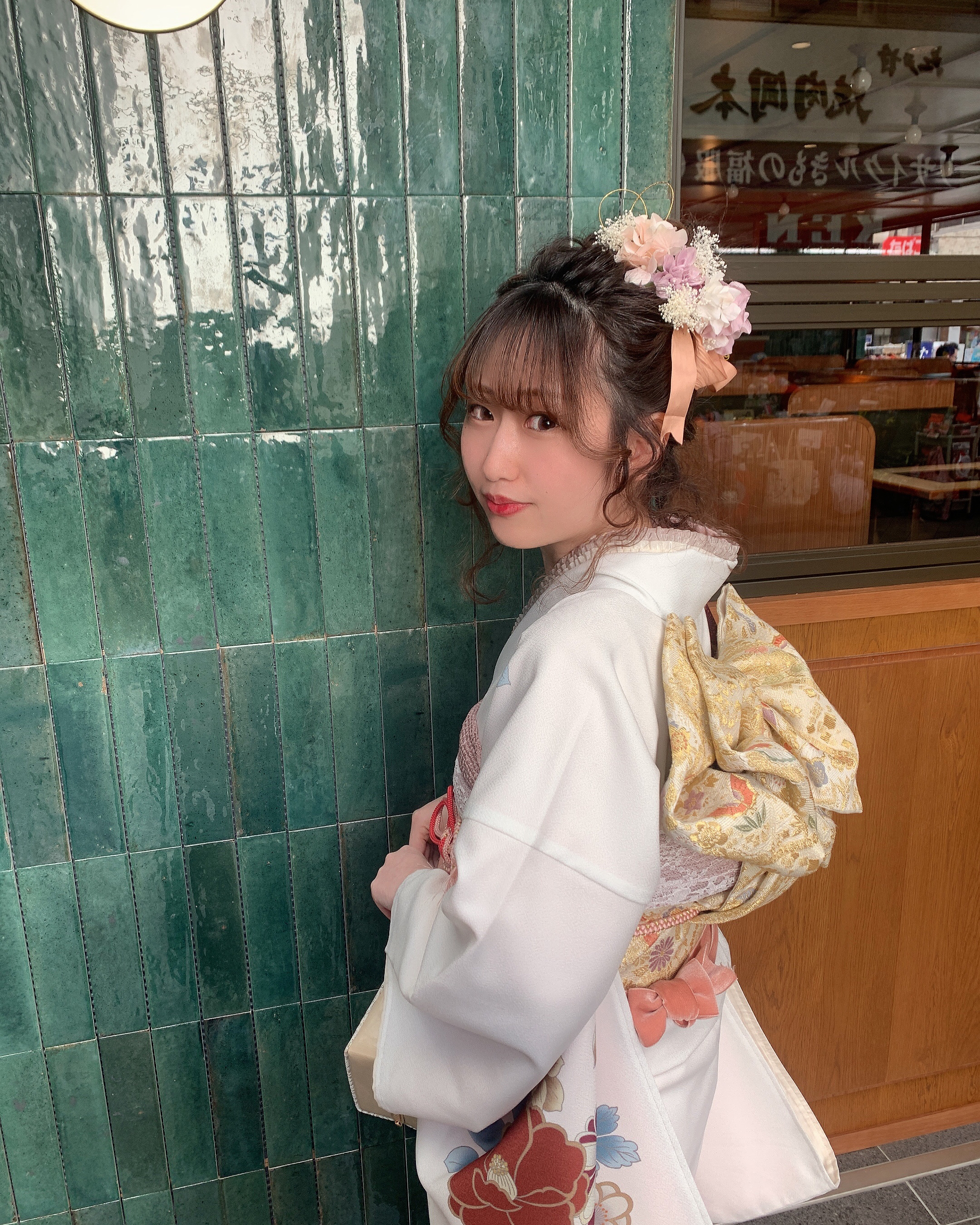 お着物で華やかに♡