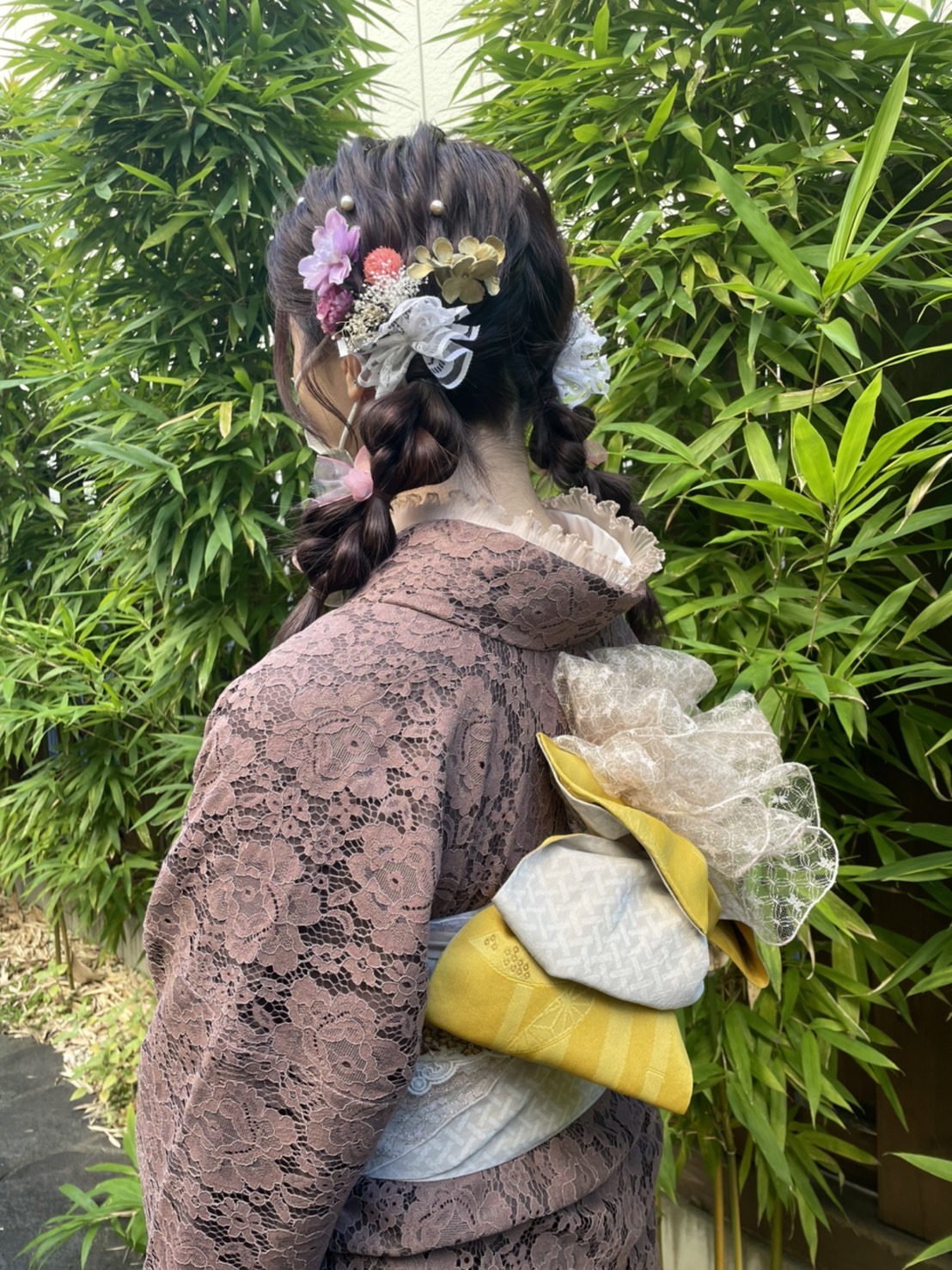 春のお着物ご用意してます☺︎