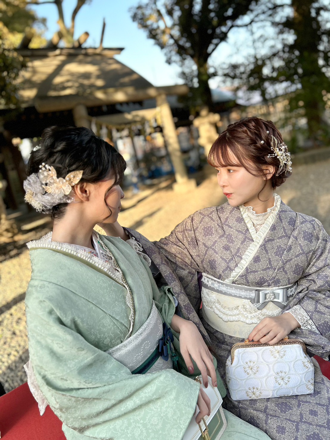 お着物でお花見はいかがですか？