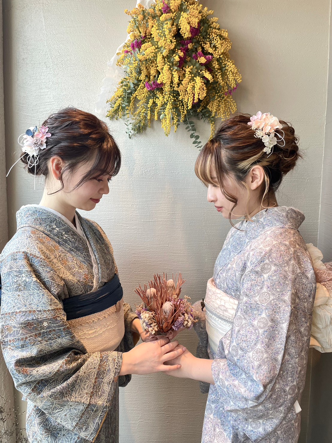 春のお客様コーデ 「レトロモダン」vol.1