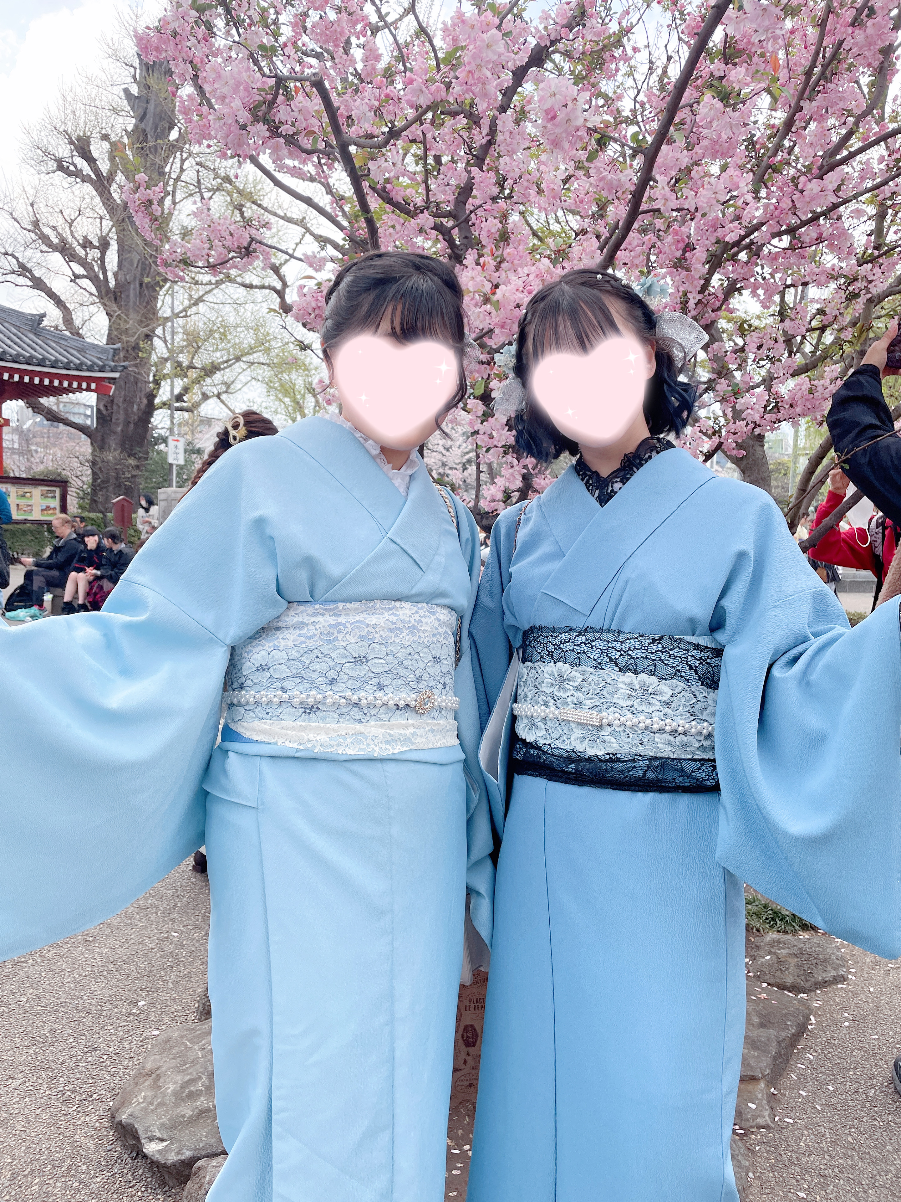 お花見♡