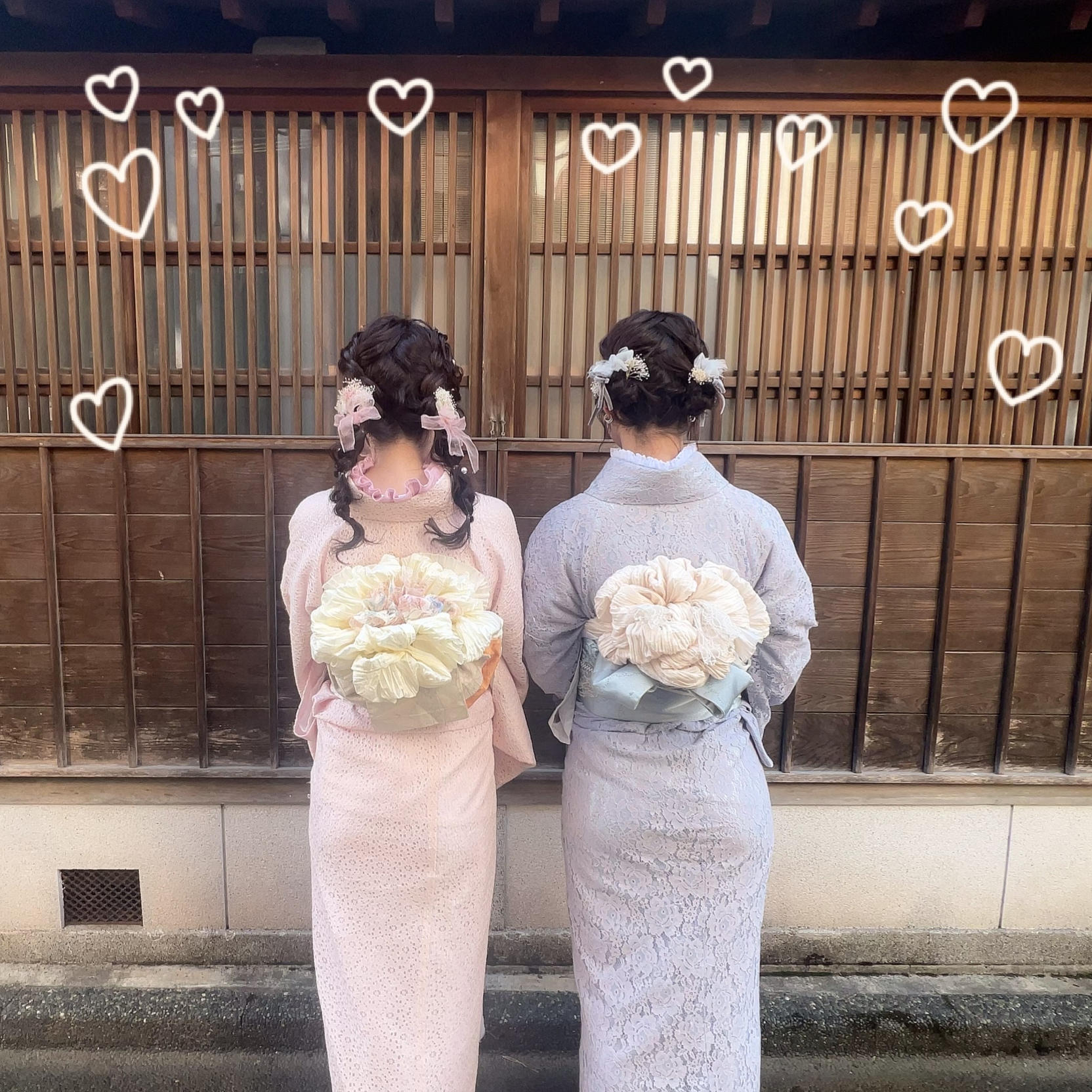 ピンク&ブルー