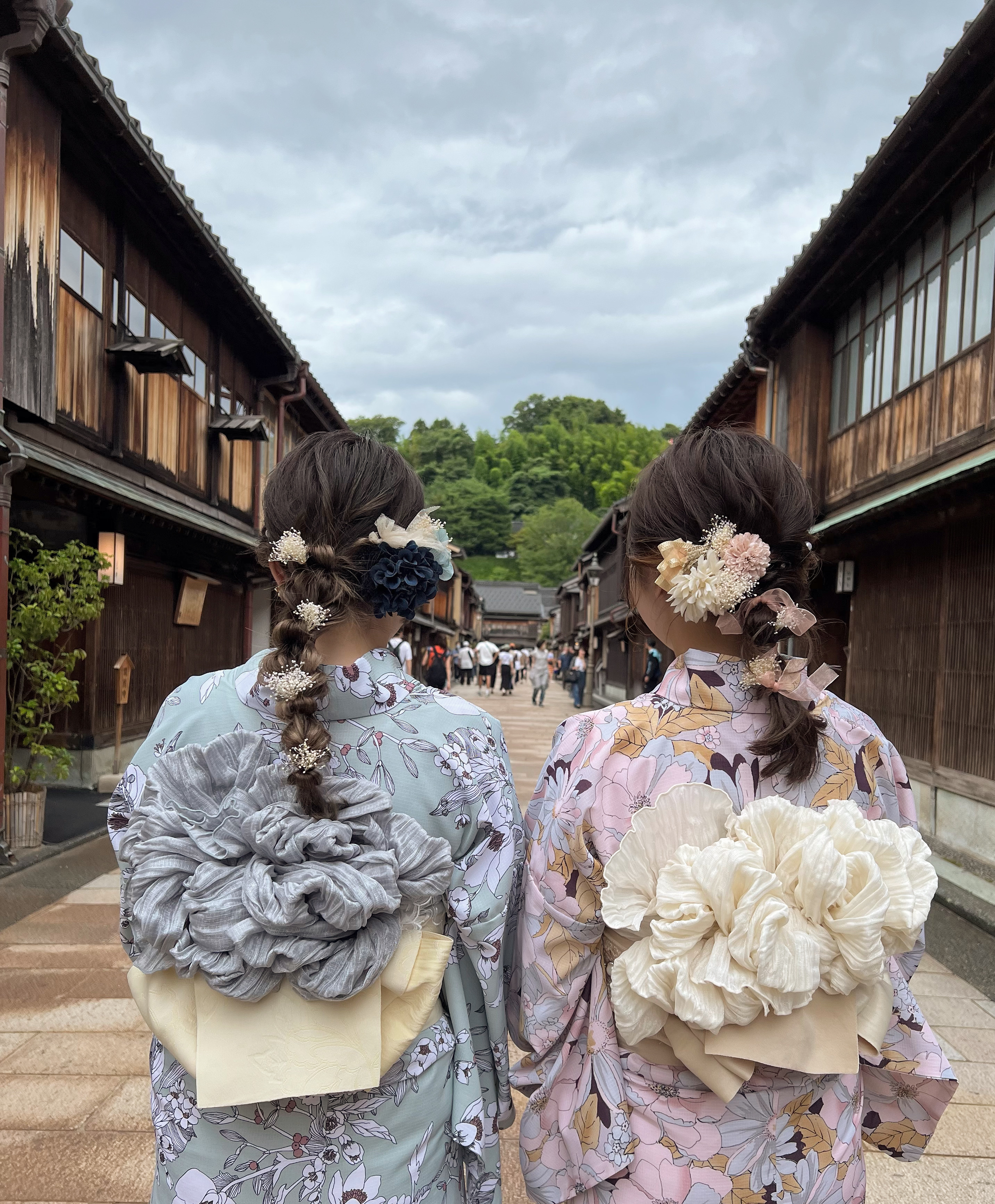 最新浴衣で東茶屋街♡