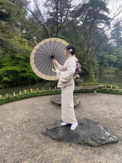 金沢兼六園店♡雨の兼六園