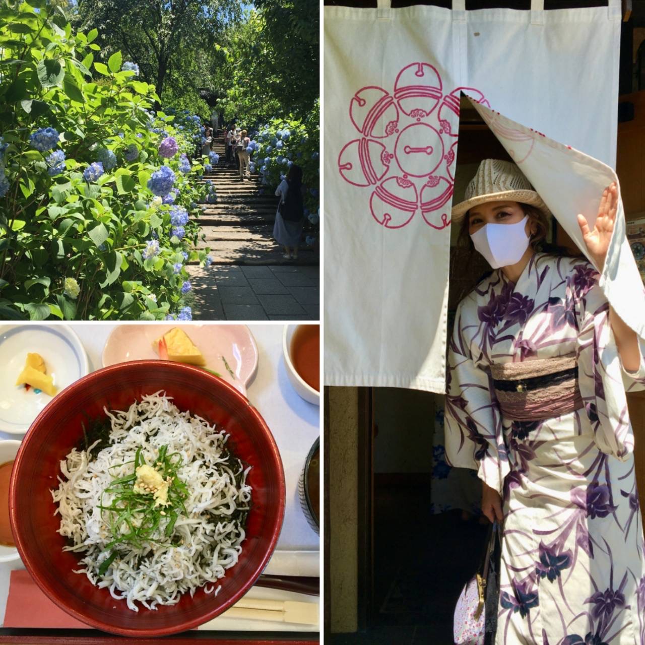 鎌倉駅前店着物レンタルVASARA〜鎌倉は初夏の陽気〜